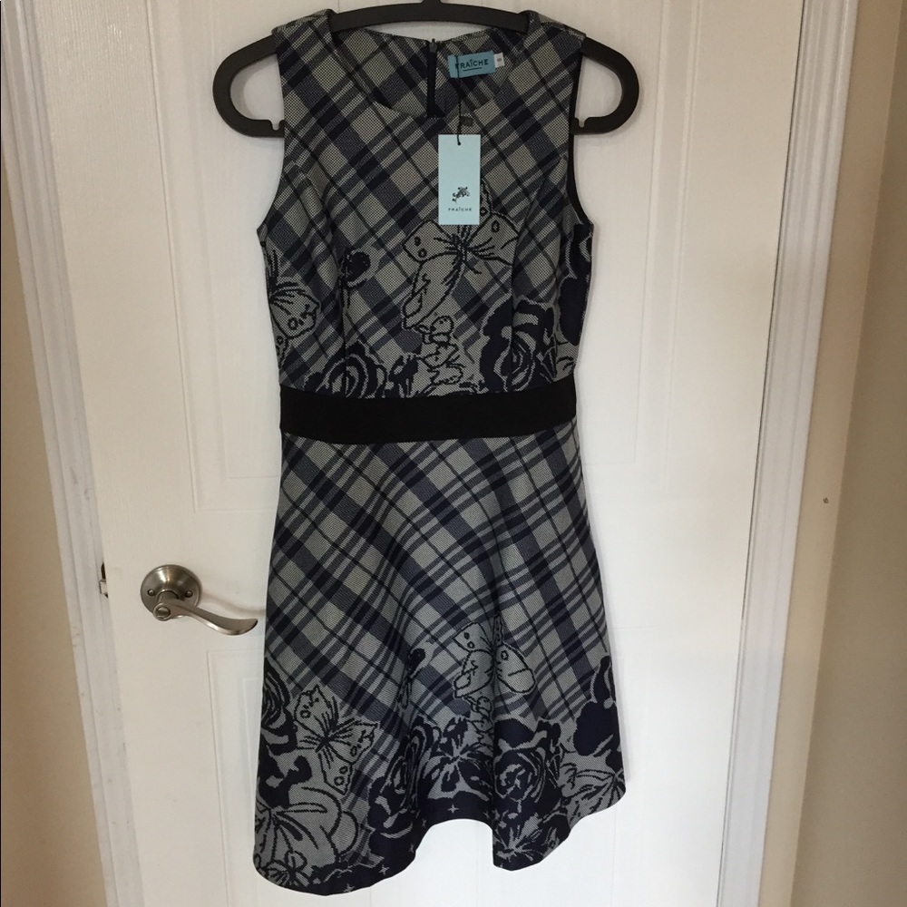 NWT checkered dress